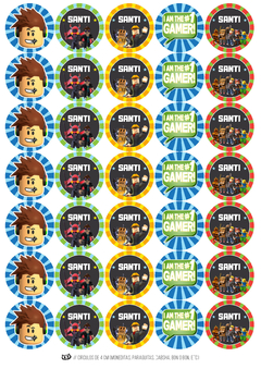 Kit imprimible Roblox Game