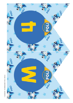 Kit imprimible Robocar Poli - comprar online