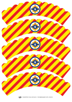 Kit imprimible Sam Bombero en internet