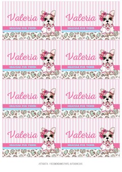 KIT IMPRIMIBLE PERRITA SIMONES - tienda online