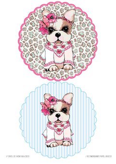 Imagen de KIT IMPRIMIBLE PERRITA SIMONES