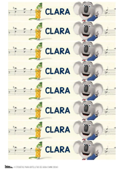 KIT IMPRIMIBLE Sing - Tres Cerditos Kits Imprimibles
