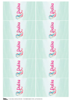 Kit imprimible Sirenas en internet