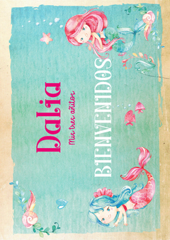 Kit imprimible Sirenas - tienda online