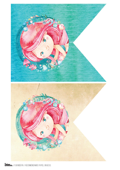 Imagen de Kit imprimible Sirenas