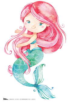 Imagen de Kit imprimible Sirenas