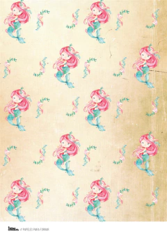 Kit imprimible Sirenas - comprar online