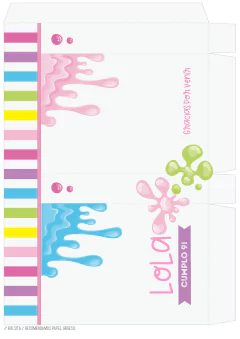 KIT IMPRIMIBLE Slime party - tienda online