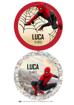 Kit imprimible Spiderman Movie - tienda online