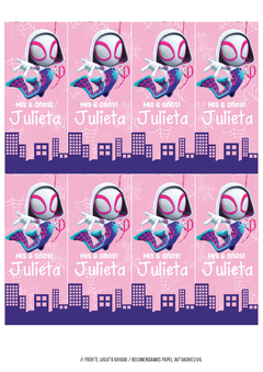 Imagen de KIT IMPRIMIBLE Spider Ghost Gwen