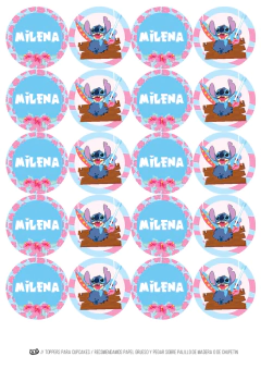 KIT IMPRIMIBLE STITCH DISNEY - Tres Cerditos Kits Imprimibles