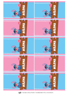 KIT IMPRIMIBLE STITCH DISNEY - tienda online