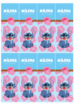 Imagen de KIT IMPRIMIBLE STITCH DISNEY