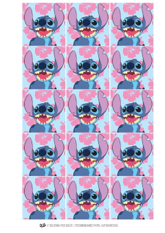 KIT IMPRIMIBLE STITCH DISNEY