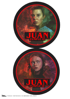 KIT IMPRIMIBLE STRANGER THINGS - tienda online