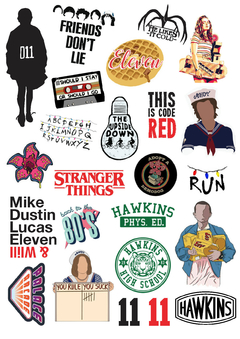 KIT IMPRIMIBLE STRANGER THINGS - comprar online