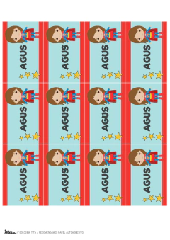 Kit imprimible Super chicas - Tres Cerditos Kits Imprimibles