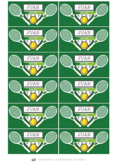 KIT IMPRIMIBLE Tenis - comprar online