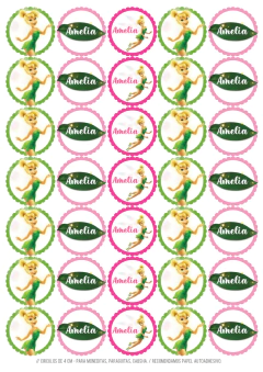 Imagen de Kit imprimible Tinkerbell