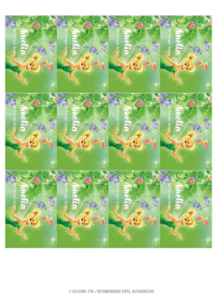 Kit imprimible Tinkerbell en internet