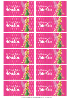 Kit imprimible Tinkerbell - Tres Cerditos Kits Imprimibles