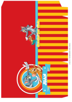 Kit imprimible Tom y Jerry - comprar online