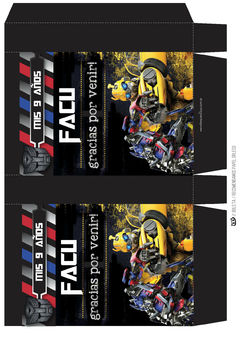 KIT IMPRIMIBLE Transformers en internet