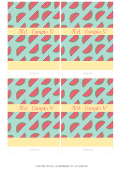 Imagen de Kit imprimible Tropical