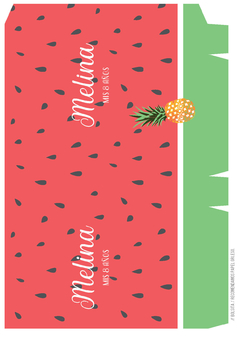 Kit imprimible Tropical - comprar online