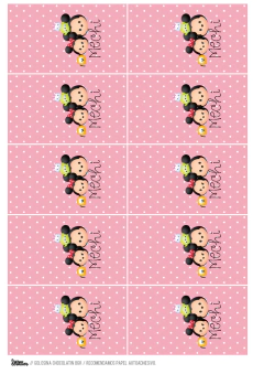 KIT IMPRIMIBLE TSUM TSUM - comprar online