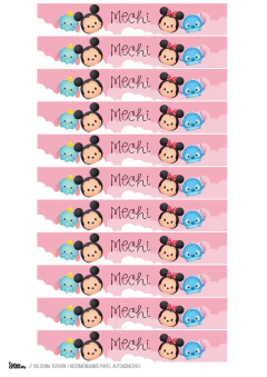 KIT IMPRIMIBLE TSUM TSUM - Tres Cerditos Kits Imprimibles