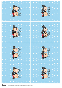 Kit imprimible Tsum tsum - tienda online
