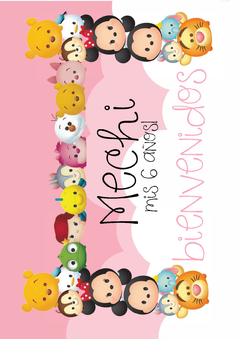 Kit imprimible Tsum tsum
