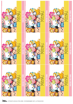Kit imprimible Tsum tsum - Tres Cerditos Kits Imprimibles