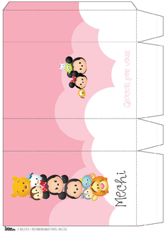 Kit imprimible Tsum tsum - tienda online