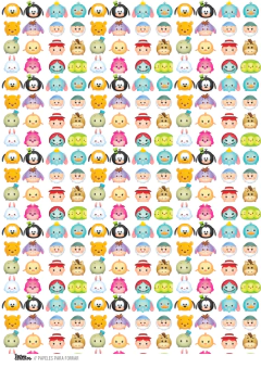 KIT IMPRIMIBLE TSUM TSUM