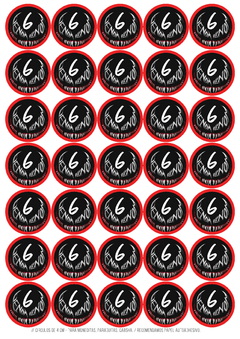 Kit imprimible Venom | PDF editable