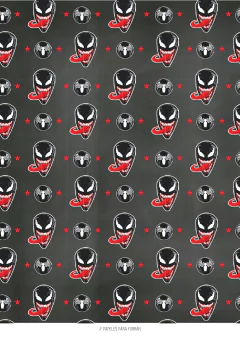 Kit imprimible Venom | PDF editable - tienda online