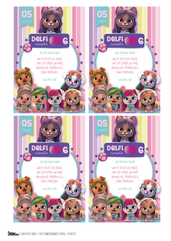 Kit imprimible VIP Pets | PDF editable - Tres Cerditos Kits Imprimibles