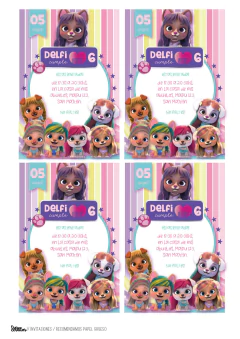 Kit imprimible VIP Pets | PDF editable - Tres Cerditos Kits Imprimibles