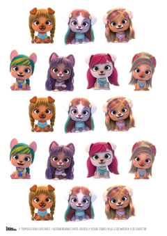 Kit imprimible VIP Pets | PDF editable on internet