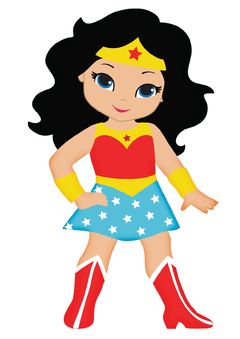 KIT IMPRIMIBLE Wonder Woman en internet