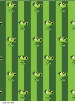 KIT IMPRIMIBLE PLANTAS VS ZOMBIES - comprar online