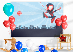Miles Morales Banner para fiestas / Listo para imprimir!