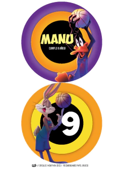 Kit imprimible Space Jam - tienda online