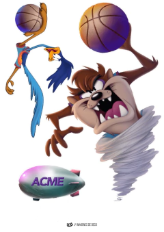 Kit imprimible Space Jam en internet