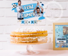 Argentina Messi Topper de torta / Listo para imprimir!