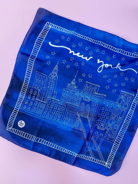 Pañuelo New York 45x45