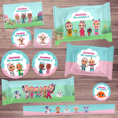 Kit imprimible Bebés Llorones decoración golosinas candybar