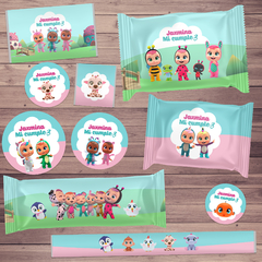 kit imprimible de Bebés Llorones Cry Babies decoración candybar